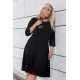 Dress clos  midi Crep Black